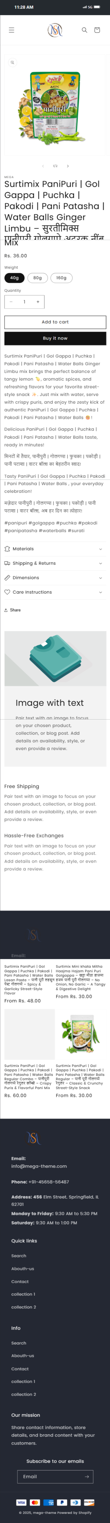 Mobile Navigation View